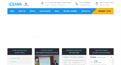 Desktop Screenshot of ceama.in